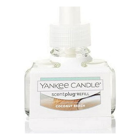 Yankee Candle Coconut Beach Scent Plug Refill, Fresh Scent