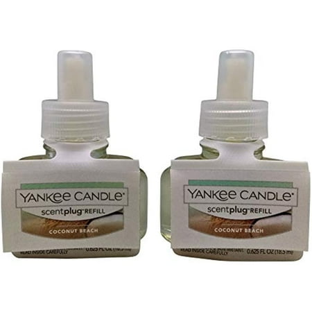 Yankee Candle Coconut Beach Scentplug Refill 2-Pack