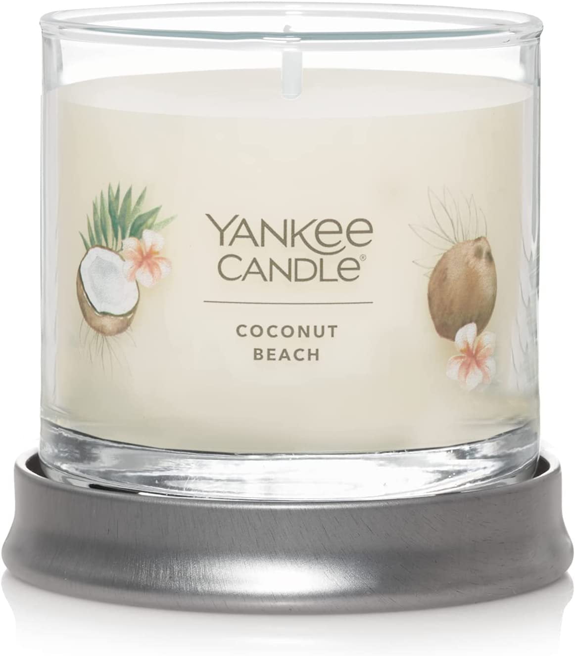 Yankee Candle Coconut Beach Scented, Signature 4.3oz Small Tumbler