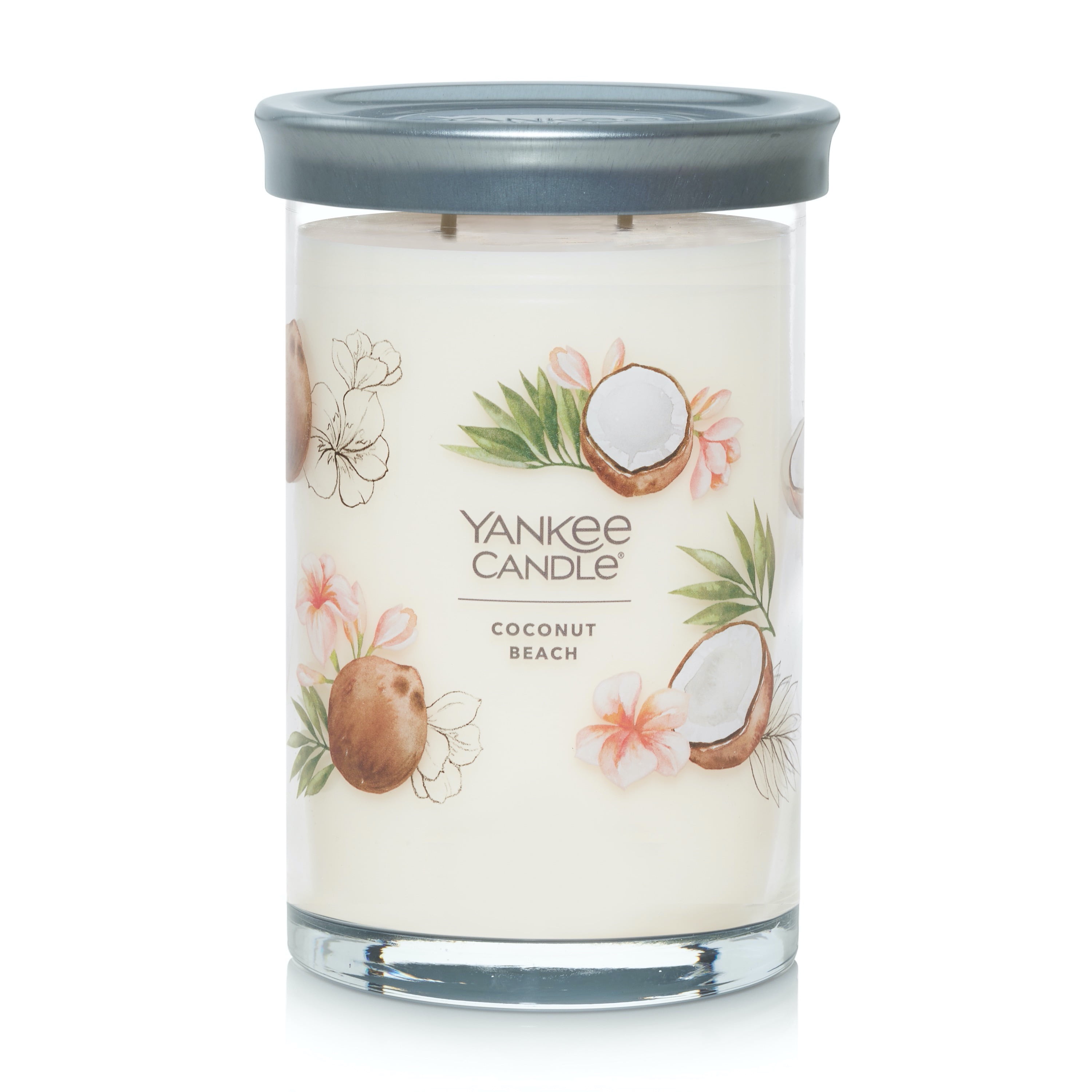Coconut Beach Scented Soy Large Tumbler Candle