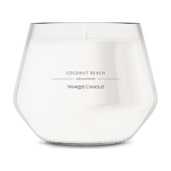 Yankee Candle Coconut Beach Studio Home Decor Scented Candles, 10 oz