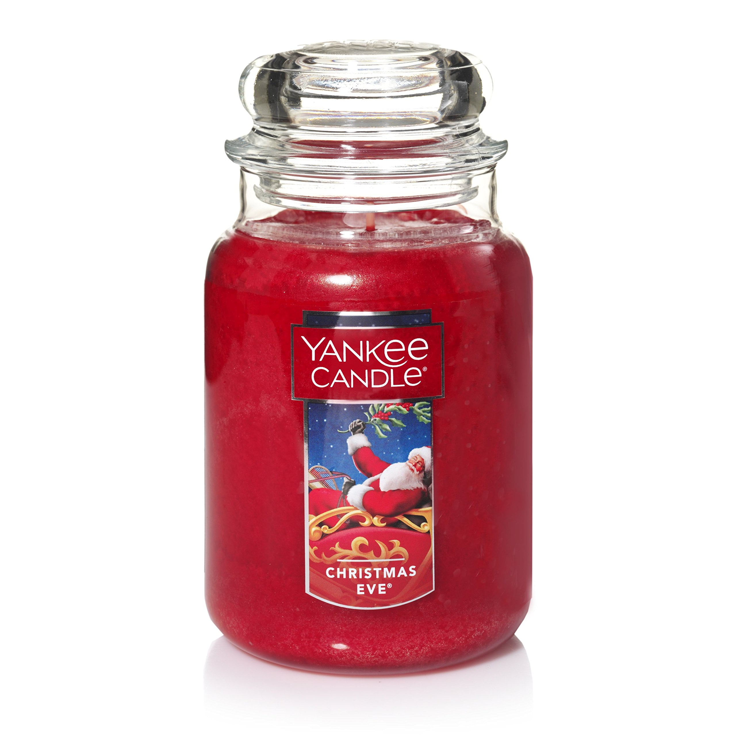 Christmas Eve Amber Scented Large Jar Candle