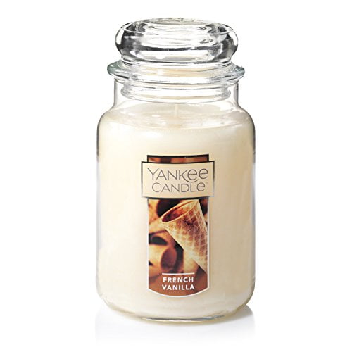 French Vanilla 22oz Glass Jar Candle