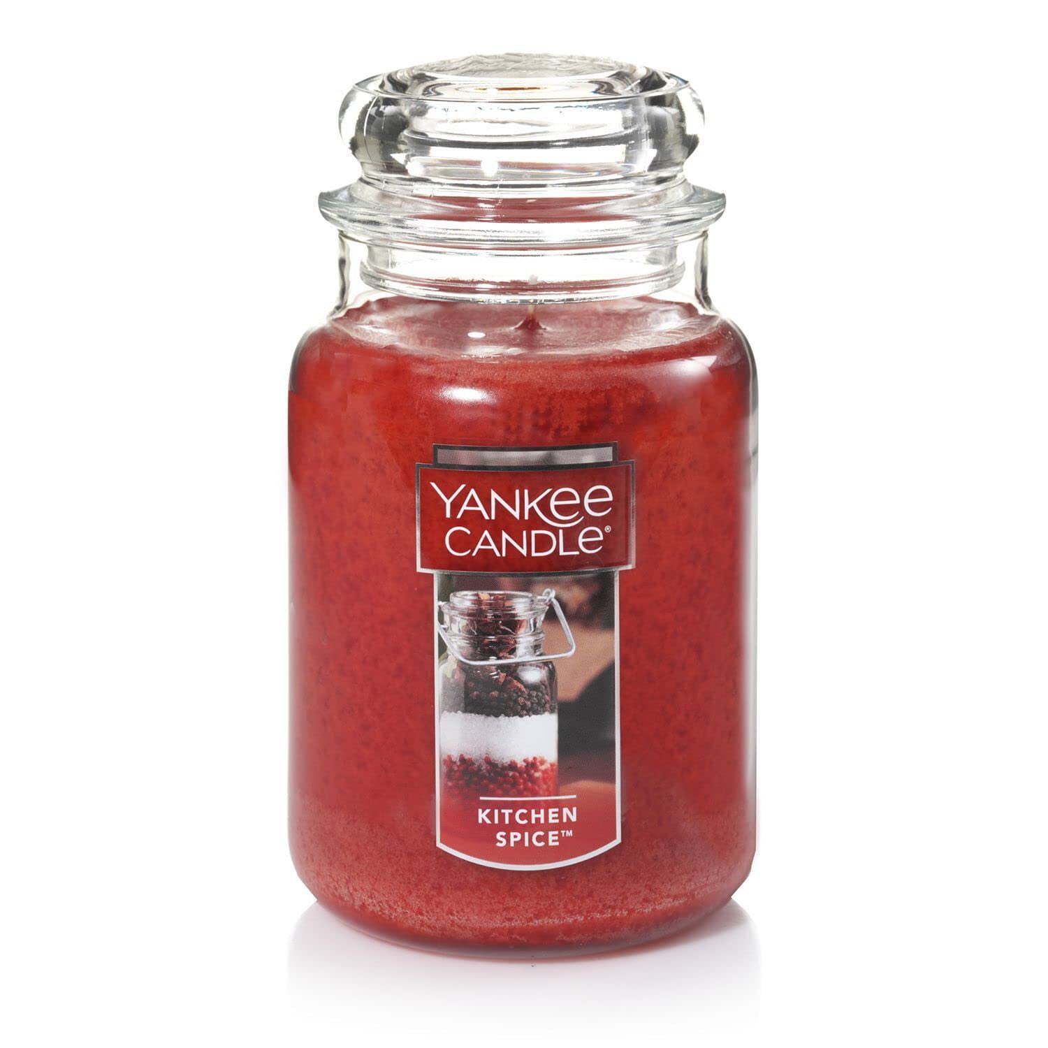 Kitchen Spice Red Scented 22 oz. Jar Candle