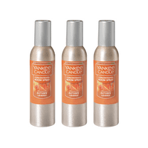 Yankee Candle Concentrated Air Freshener Room Spray, Odor Eliminator for Home, Bathroom, Autumn Leaves, 1.5 Oz (Pack of 3)