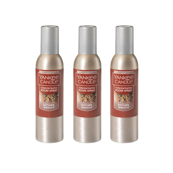 Yankee Candle Concentrated Room Spray 3-PACK (Autumn Wreath)