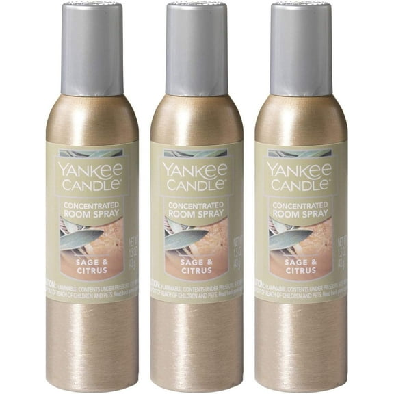 Yankee Candle Concentrated Room Spray 3-PACK (Sage & Citrus)