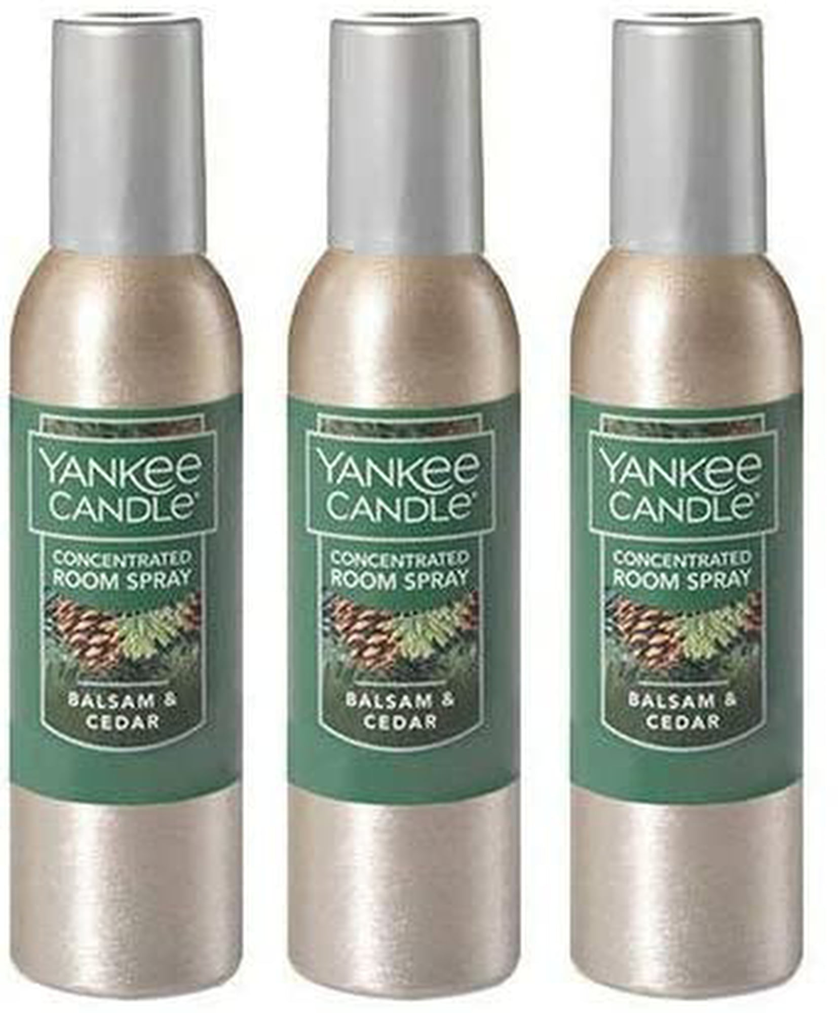 Yankee Candle Concentrated Room Spray 3-Pack (Balsam and Cedar)…