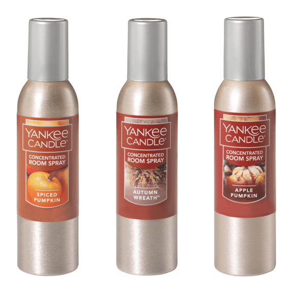 Yankee Candle Concentrated Room Spray Harvest Bounty Variety Pack
