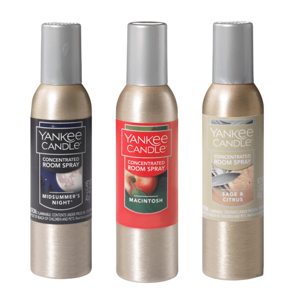 Yankee Candle Concentrated Room Spray Summer Evening Variety Pack