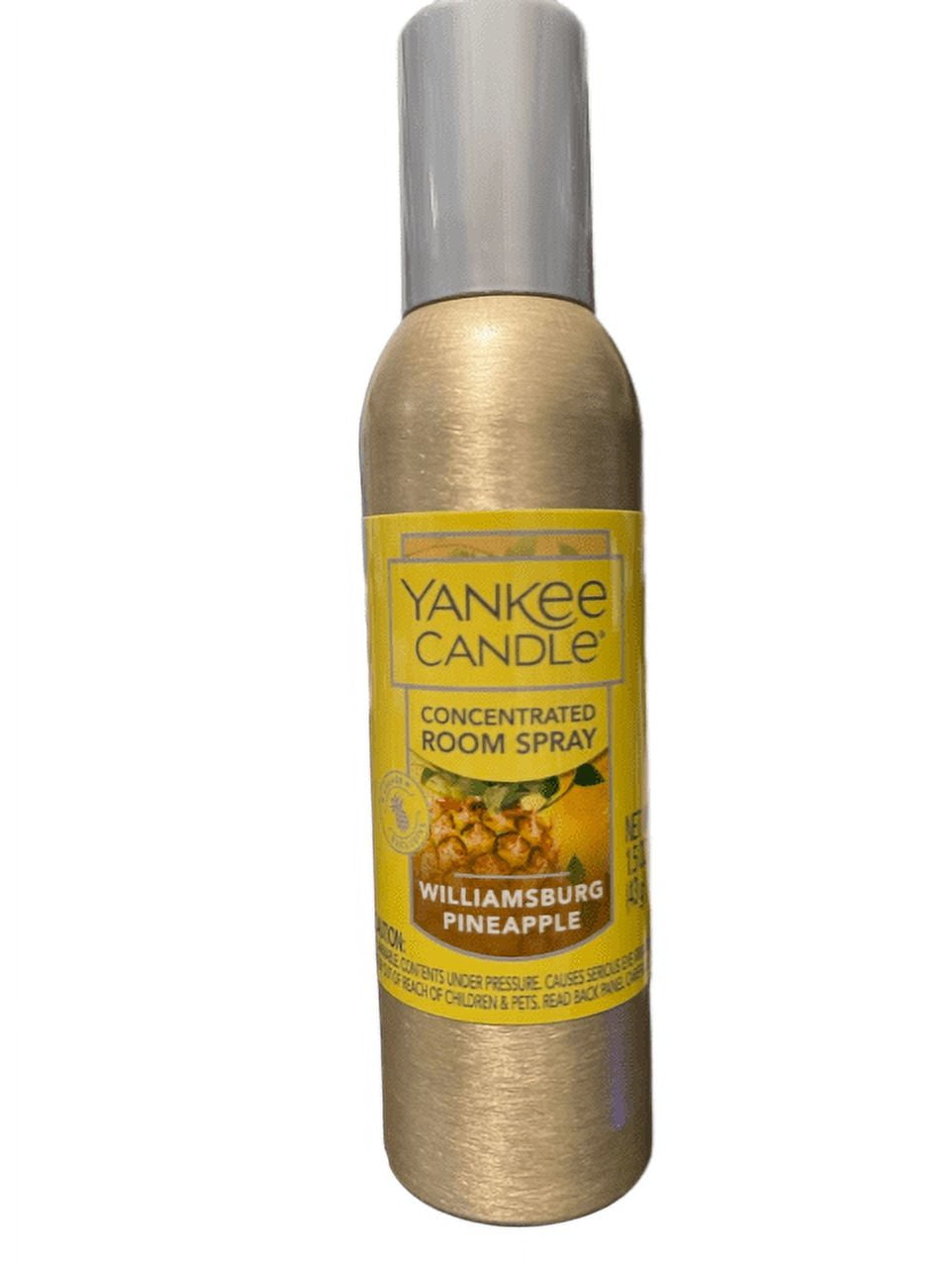 Yankee Candle Concentrated Room Spray, Williamsburg Pineapple, 1.5oz