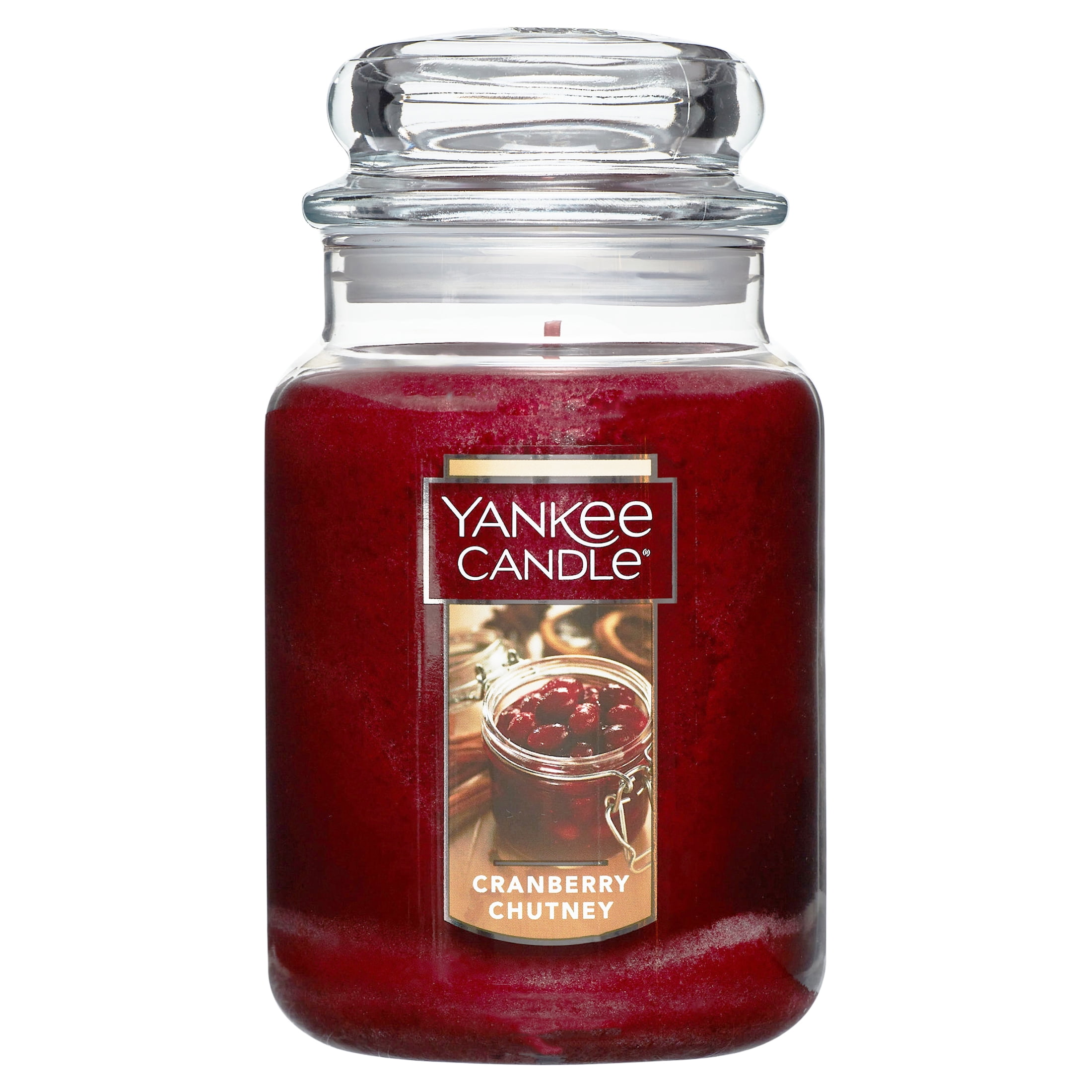 Yankee Candle Large Cranberry Chutney Jar Candle - 22 oz