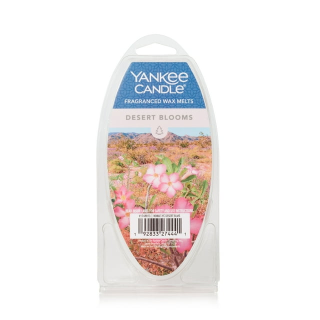 Yankee Candle Desert Blooms Fragranced Wax Melts, 1 Pack of 6, 2.6 oz