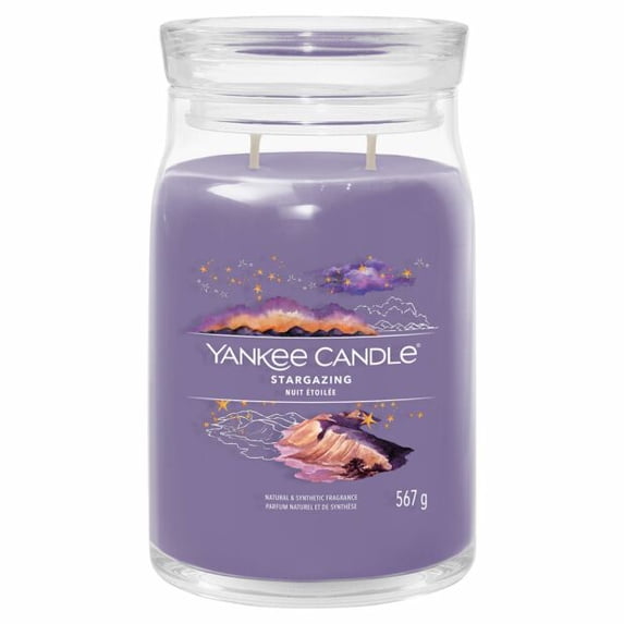 Yankee Candle Desert Sun Collection - STARGAZING - Large Signature 2-Wick 20oz Jar Candle