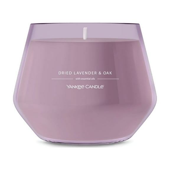 Yankee Candle Dried Lavender & Oak Studio Home Decor Scented Candles, 10 oz