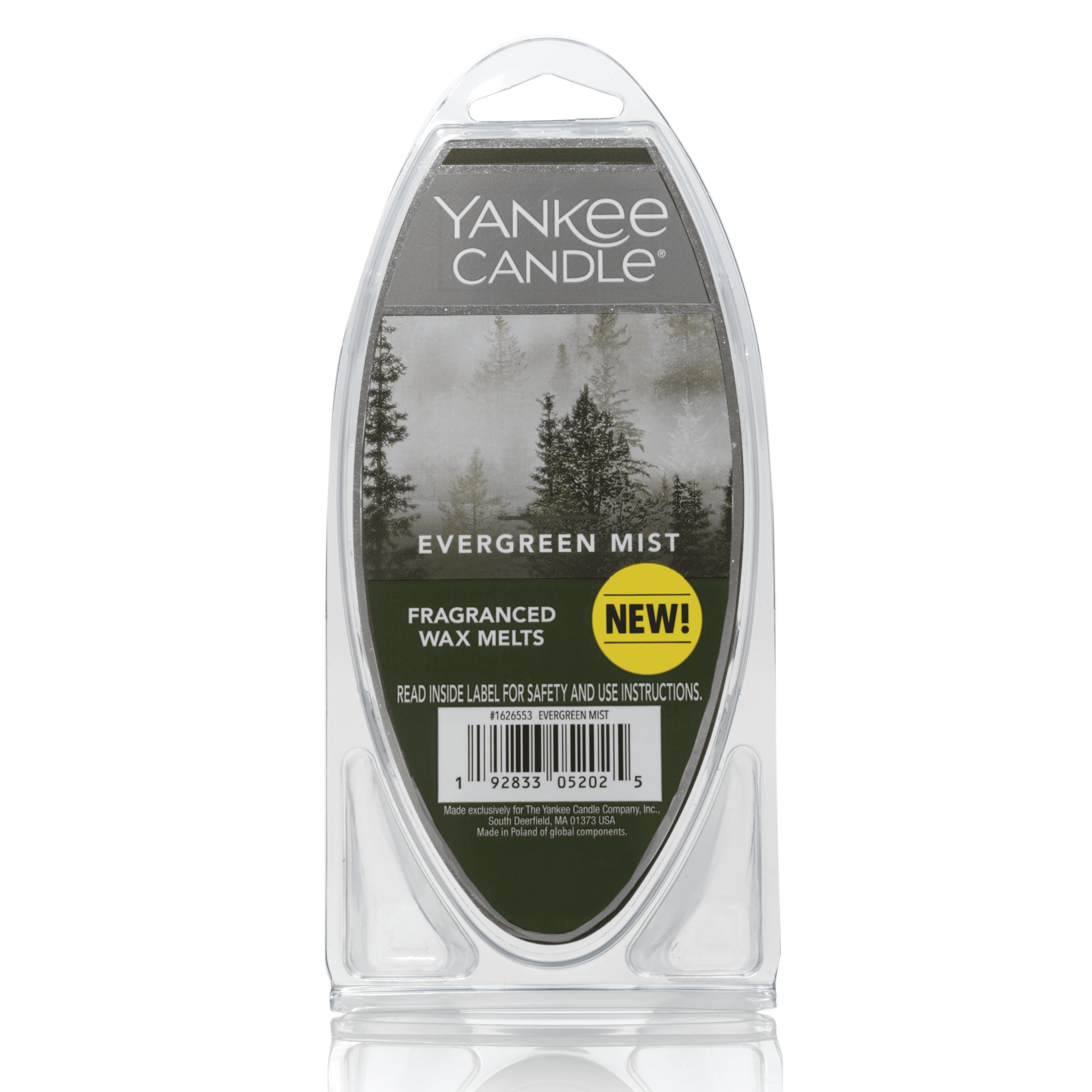 Yankee Candle Evergreen Mist Large Jar 22oz NEW! Mountain Holiday