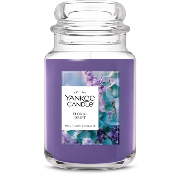 Yankee Candle Floral Drift Original Large Jar Scented Candles, 22 oz