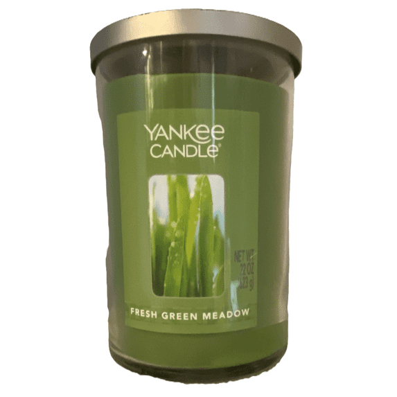 Yankee Candle Fresh Green Meadow Fragranced Large 2-Wick Tumbler Candle