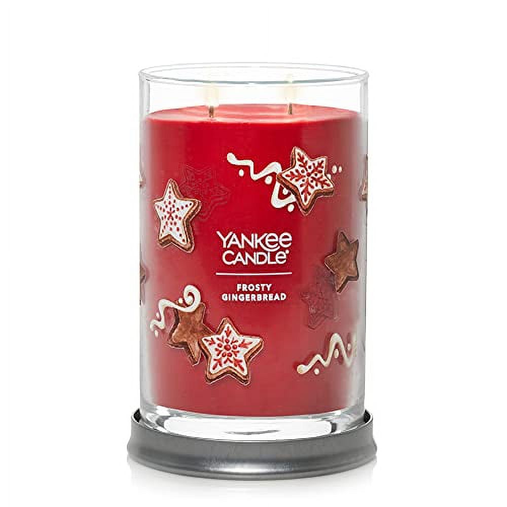 Yankee Candle Frosty Gingerbread .. Scented, Signature 20oz Large