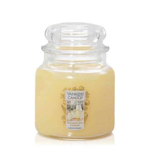 Yankee Candle Garden Hideaway Collection - Homemade Herb Lemonade - Medium Original Jar Candle