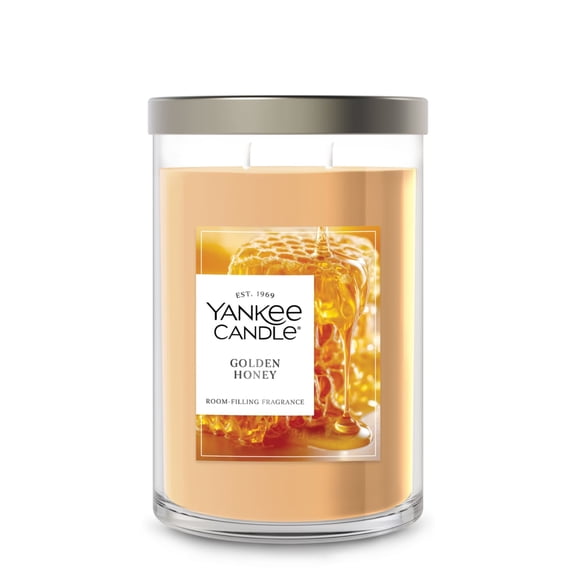 Yankee Candle Golden Honey Large Tumbler Scented Candles, 20 oz