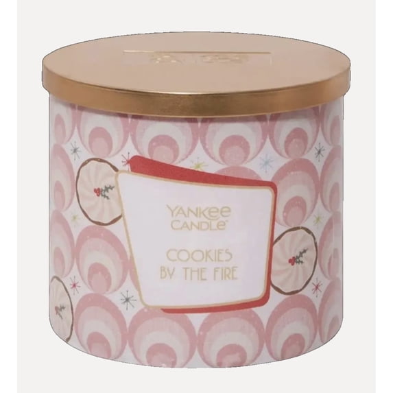 Yankee Candle Holiday Cookies By The Fire 3-Wick Tumbler Candle 18oz