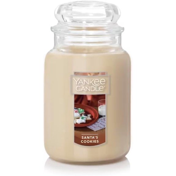 Yankee Candle Holiday Santa's Cookies Large Classic Jar Candle