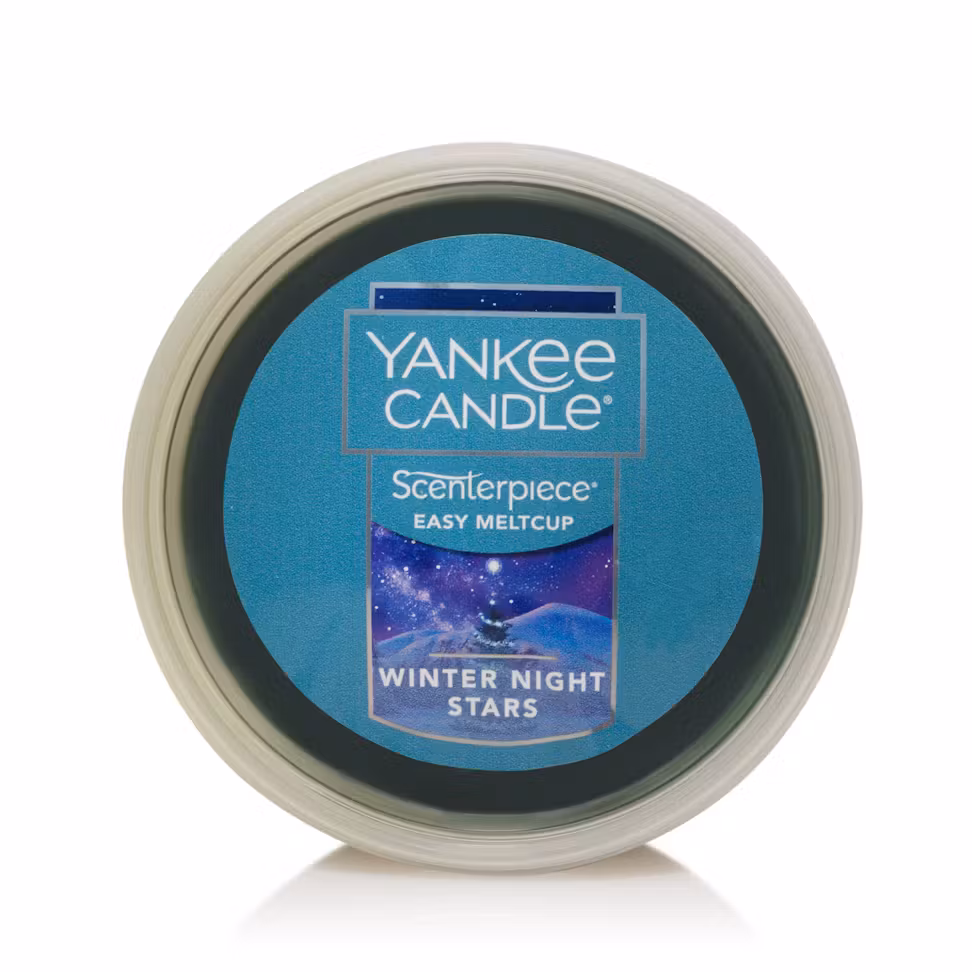 thumbnail image 1 of Yankee Candle Holiday WINTER NIGHT STARS Scenterpiece Easy MeltCup 2.2 Ounce, 1 of 3