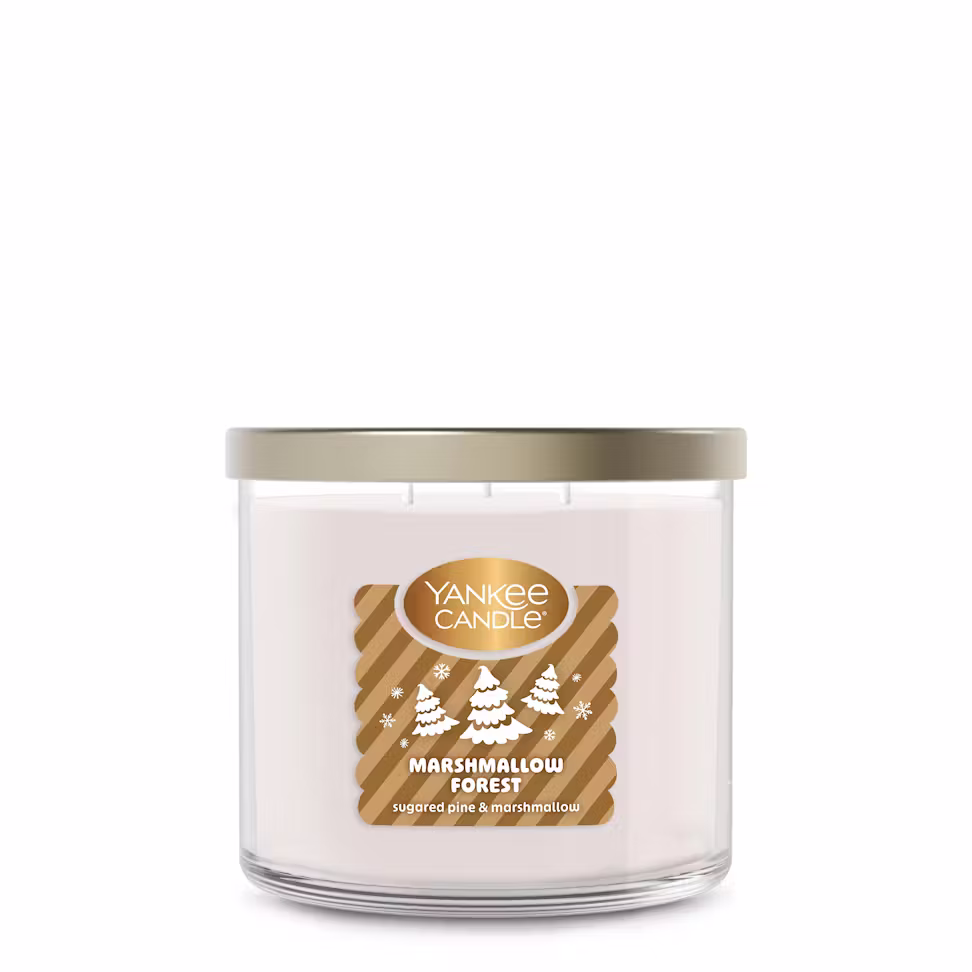 Yankee Candle Holiday/Winter MARSHMALLOW FOREST 3-Wick Tumbler Candle 14.5oz - Sweet & Spicy