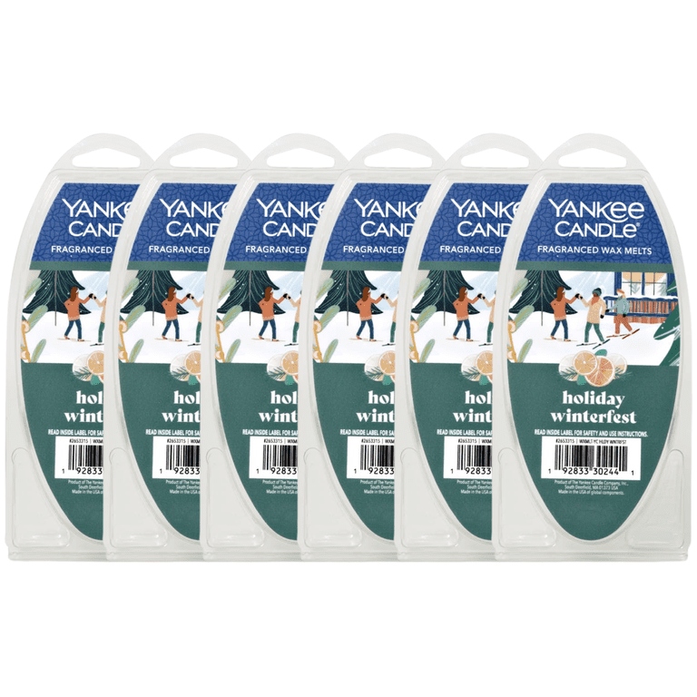 Yankee Candle Holiday Winterfest Fragranced Wax Melts, 6 Wax