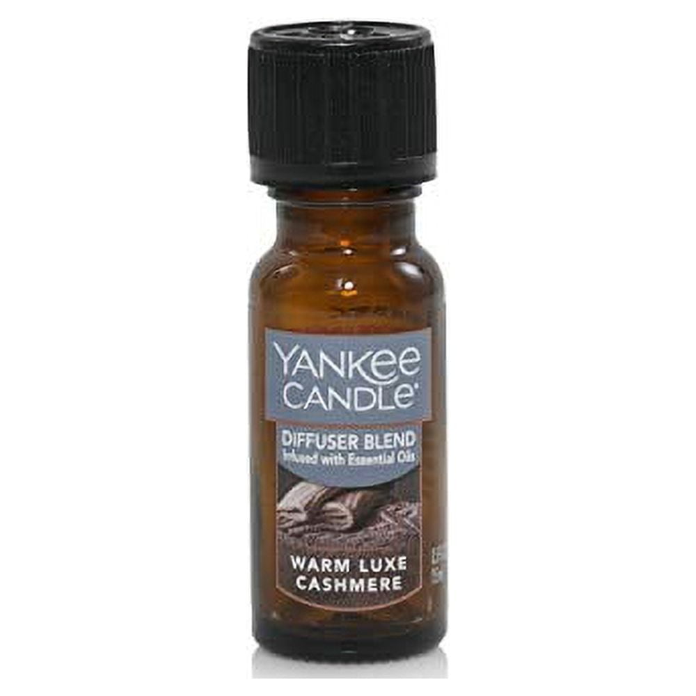 Yankee Candle Home Fragrance Oil Warm Luxe Cashmere Scent for Ultrasonic Aroma Diffuser, 0.5