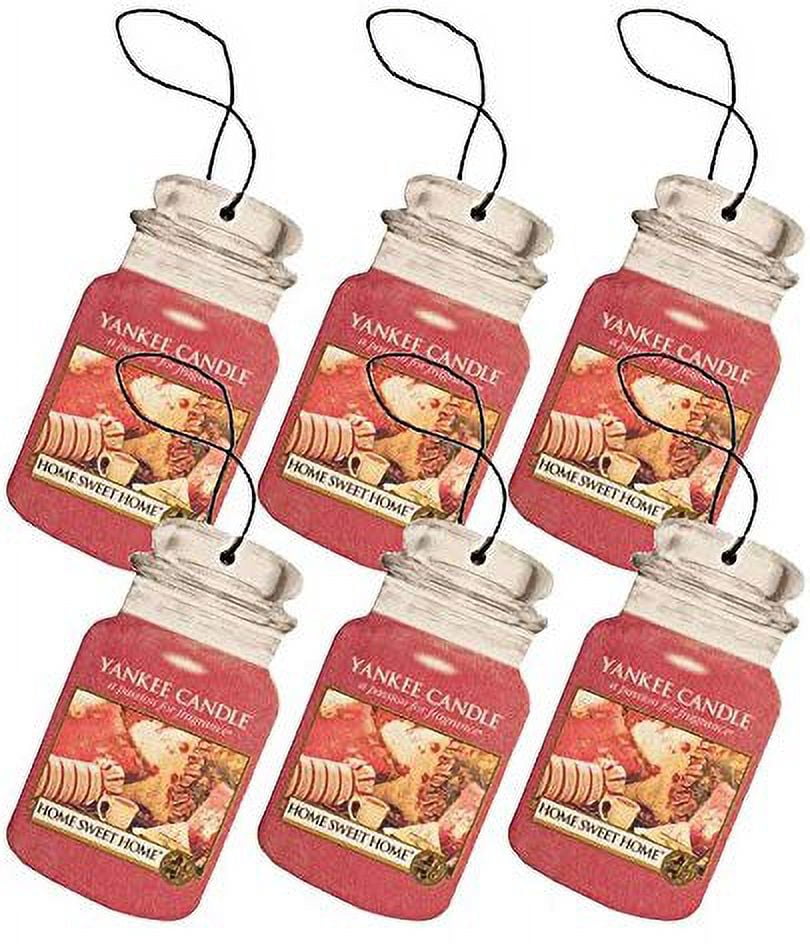 Yankee Candle Home Sweet Home Car Jar Ultimate Air Fresheners (6 Pack