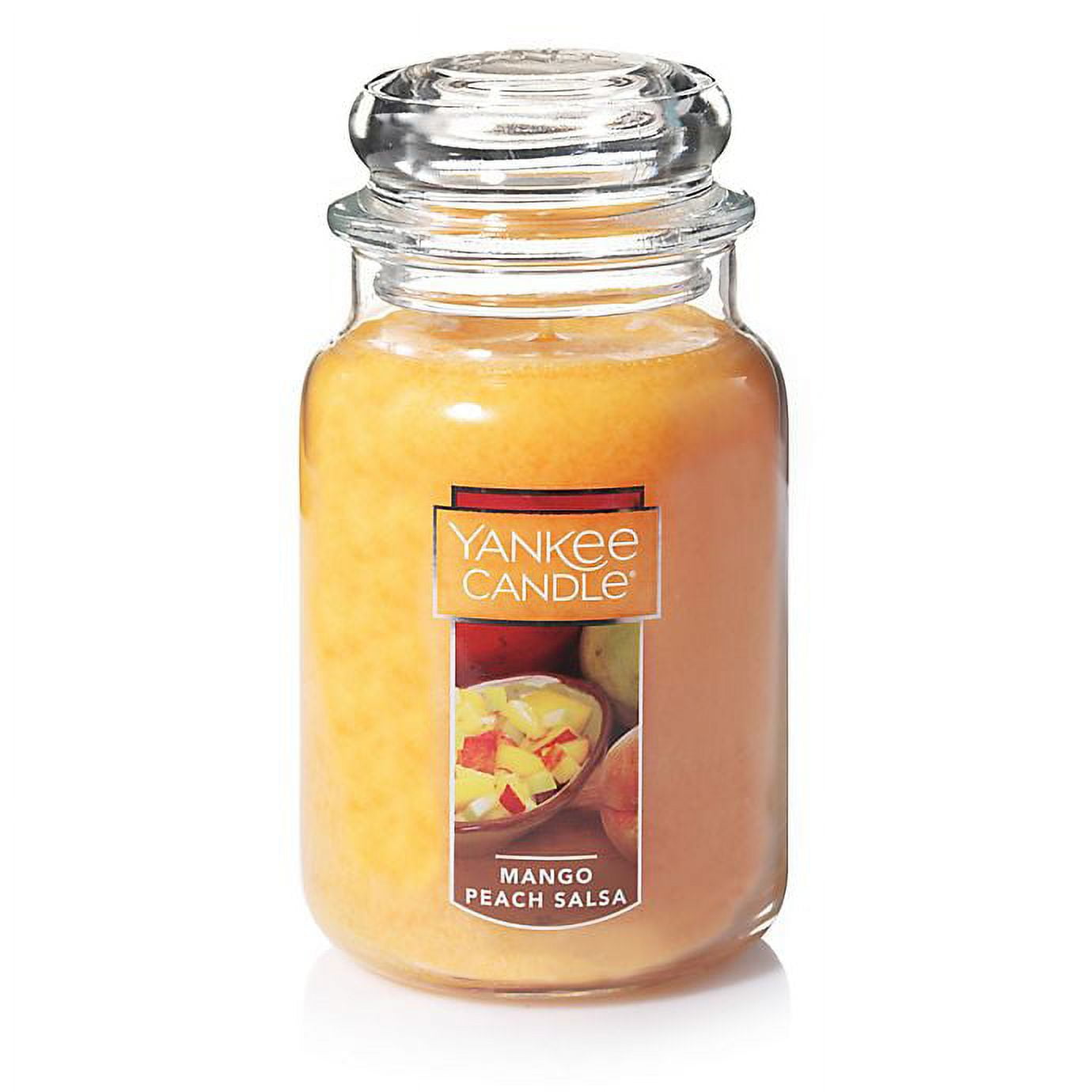 Mango Peach Salsa Scented Large Jar Candle