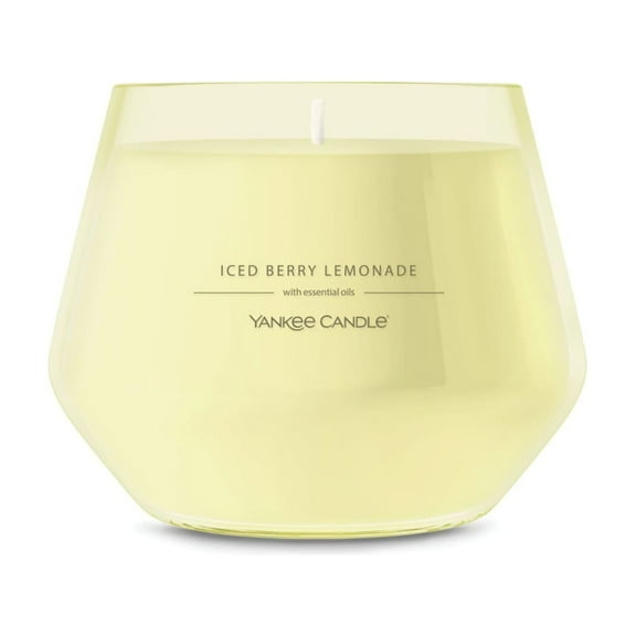 Yankee Candle Iced Berry Lemonade Studio Home Decor Scented Candles, 10 oz