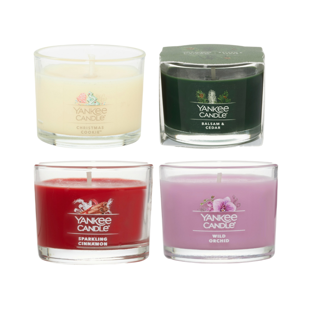 Yankee Candle Jolly Jingle Signature Votive Mini Candles Variety Pack