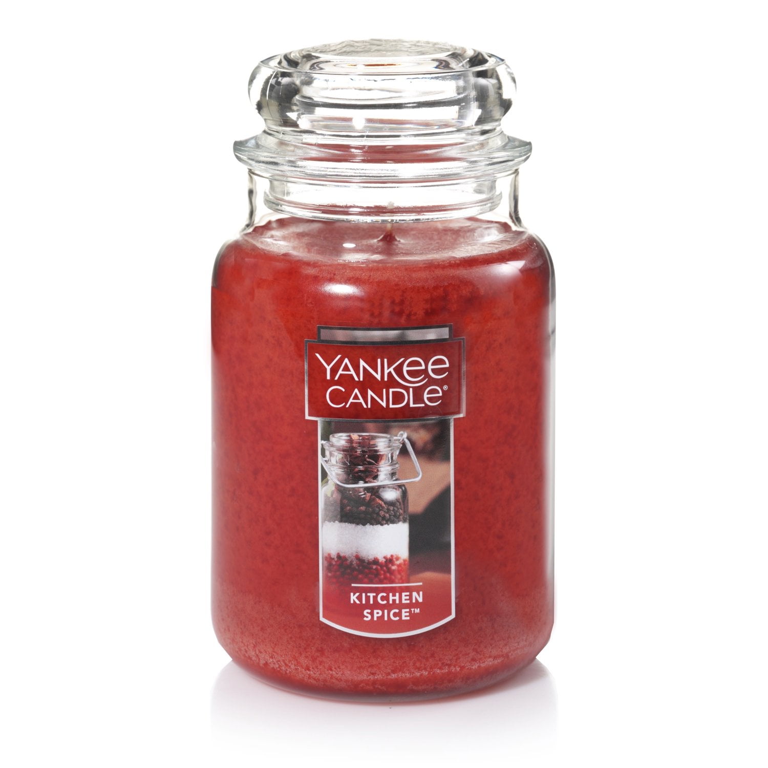  YANKEE CANDLE Vanilla Large Jar Candle, White : Home & Kitchen