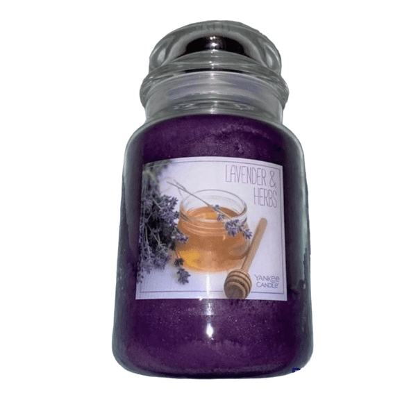 Yankee Candle LAVENDER & HERBS Large Classic Original Jar Candle