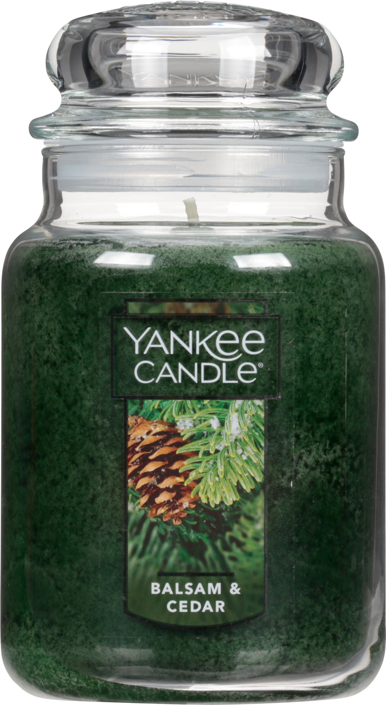Yankee Candle Large Jar Candle, Balsam & Cedar