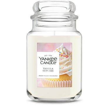 Yankee Candle Vanilla Cupcake Original Large Jar Scented Candles, 22 oz