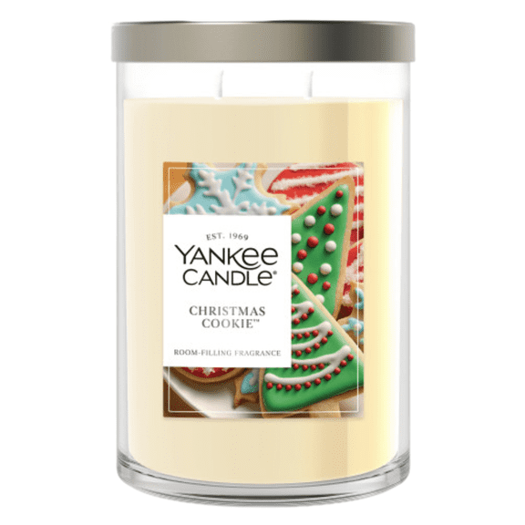 Yankee Candle Large Tumbler Scented Candle, Christmas Cookie, 20 oz