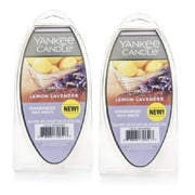 Yankee Candle Lemon Lavender Fragranced Wax Melts, 2.6 oz Pack of 2