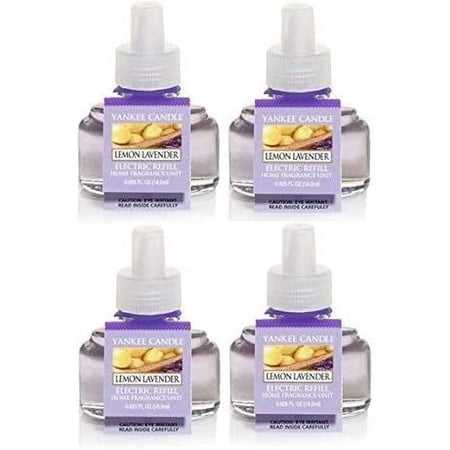 Yankee Candle Lemon Lavender Scentplug Refill 4-Pack