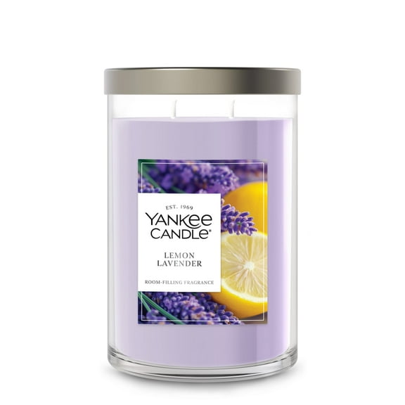 Yankee Candle Lemon Lavender Large Tumbler Scented Candles, 20 oz