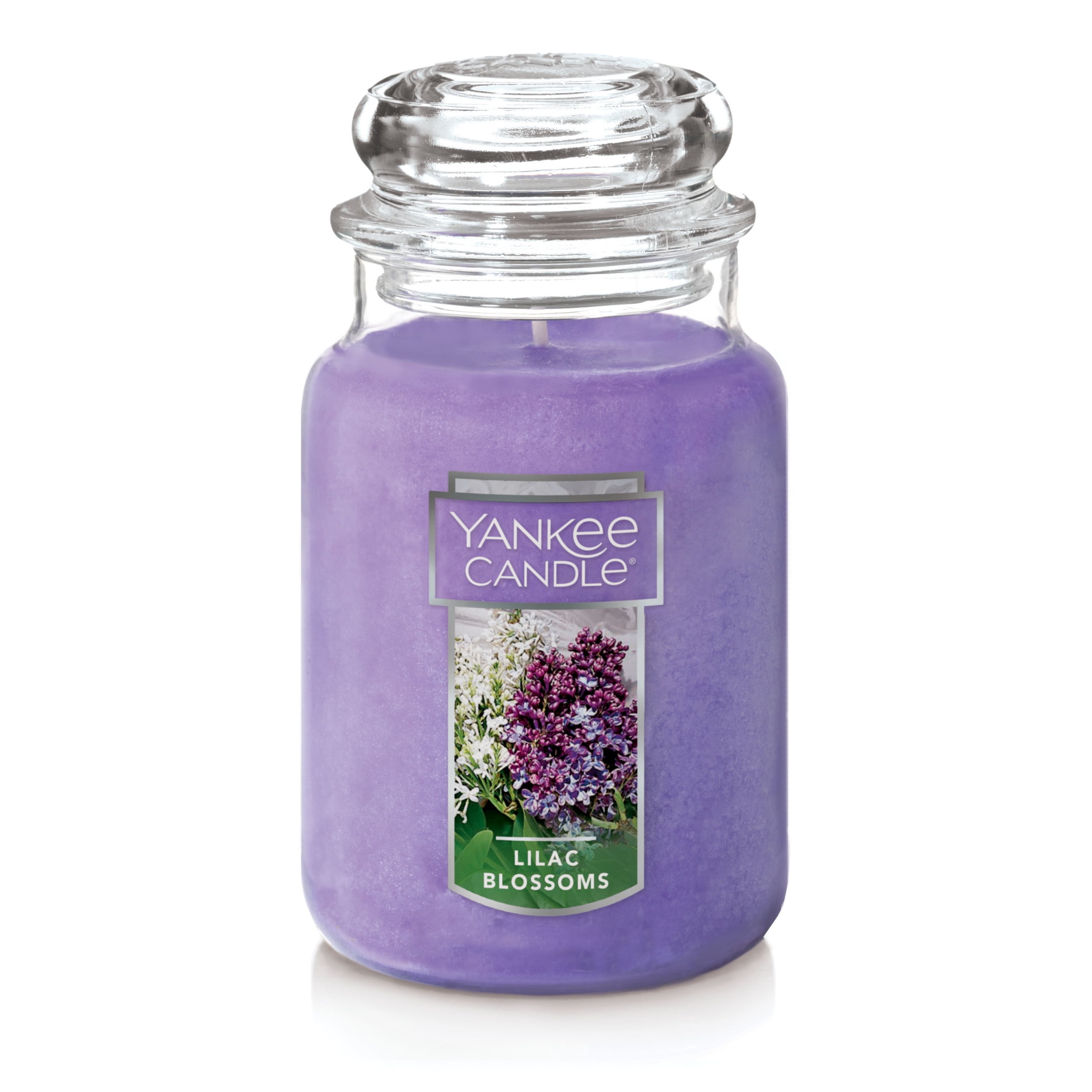 Lilac Blossoms Lavender Scented Large Jar Candle
