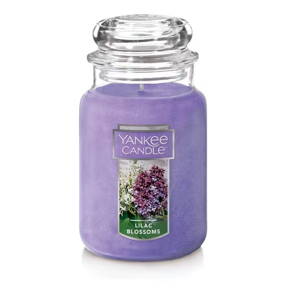 Yankee Candle Lilac Blossoms Tumbler - Bougie parfumée en verre avec 2 mèches, Fleurs de lilas Yankee Candle Lilac Blossoms Tumbler - Bougie parfumée en verre avec 2 mèches, Fleurs de lilas
