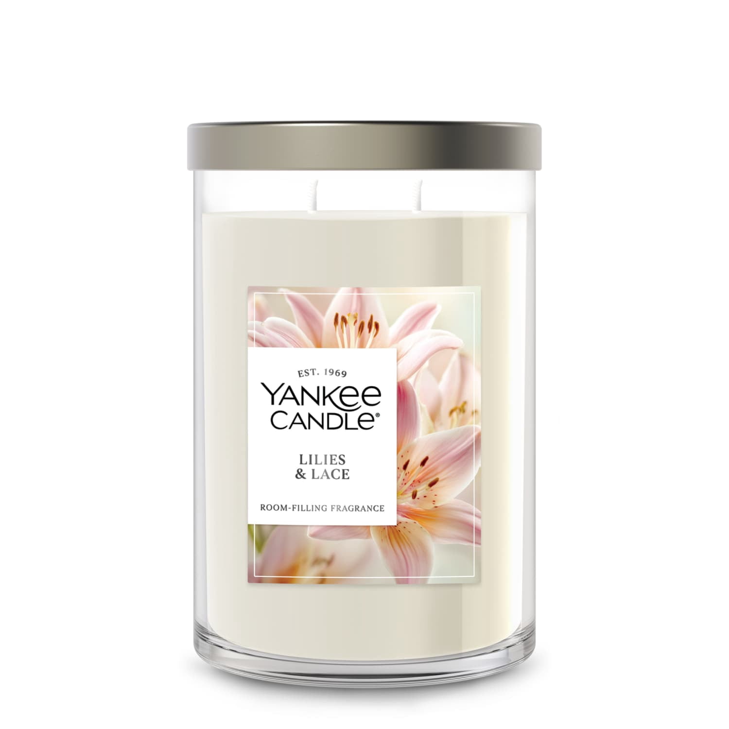 Yankee Candle Lilies & Lace Large Tumbler Scented Candles, 20 oz