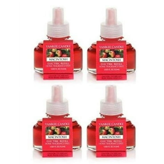 Yankee Candle Macintosh ScentPlug Refill 4-Pack