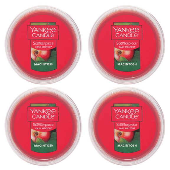 Yankee Candle Macintosh Scenterpiece Easy MeltCup (Pack of 4)