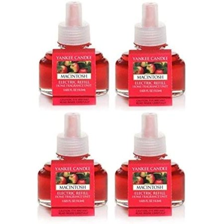 Yankee Candle Macintosh Scentplug Refill 4-Pack
