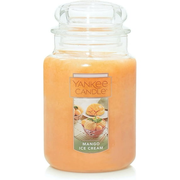 Yankee Candle Mango Ice Cream Large Jar Candle